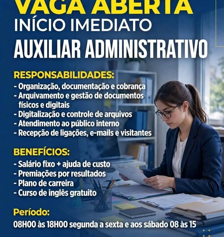 Vaga Newcastle Idiomas em Campinas Auxiliar Administrativo