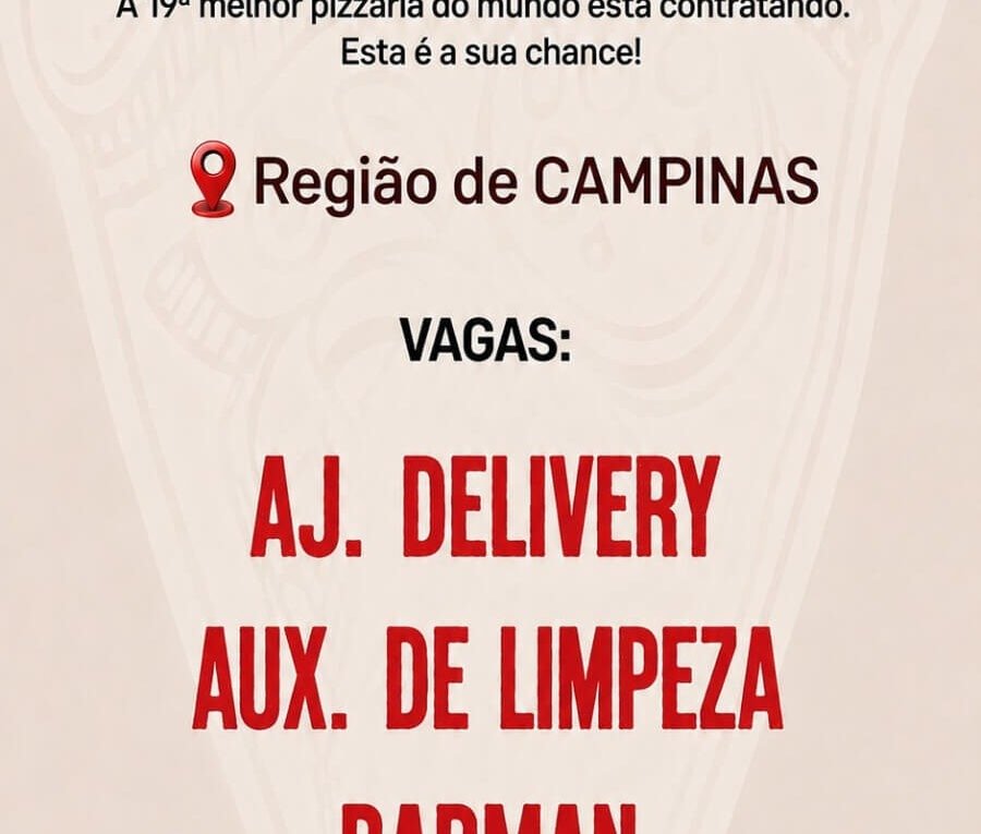 Vagas La Braciera Campinas