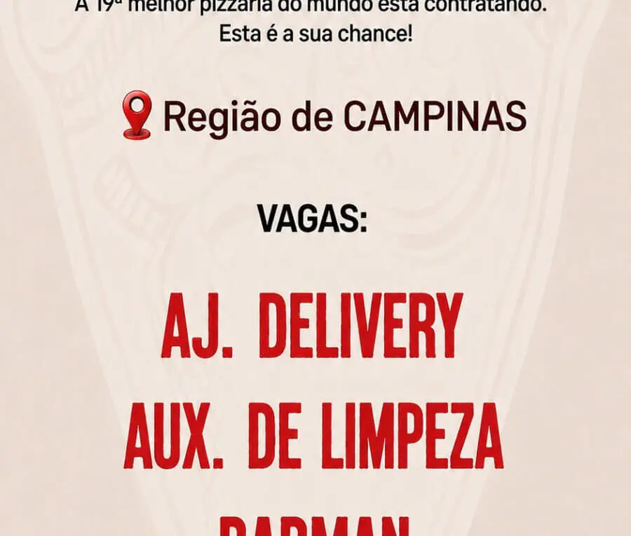 Vagas La Braciera Campinas